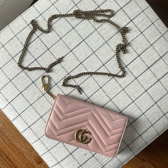 Gucci Handbags - Gucci Matelasse GG Marmont Mini